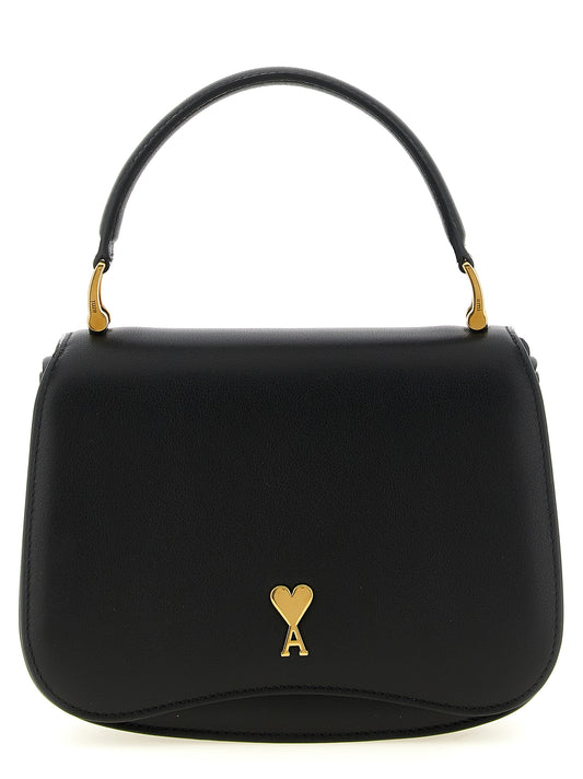 Black Cowhide Handbag
