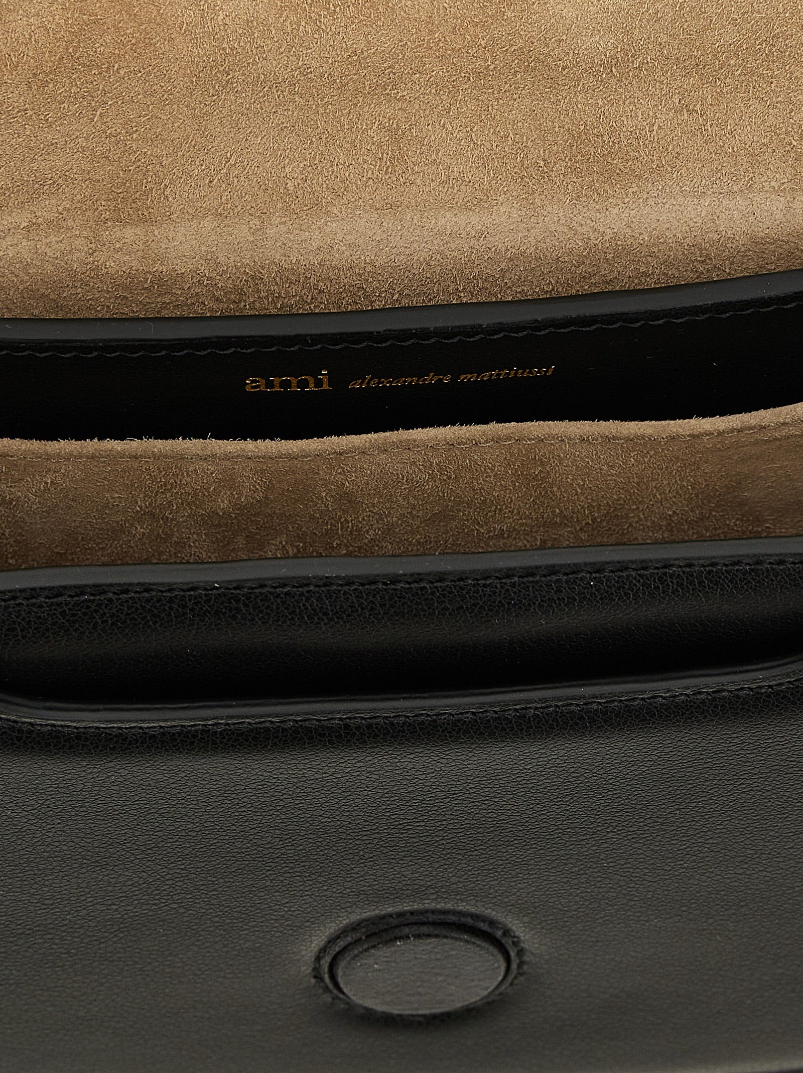 Black Cowhide Handbag