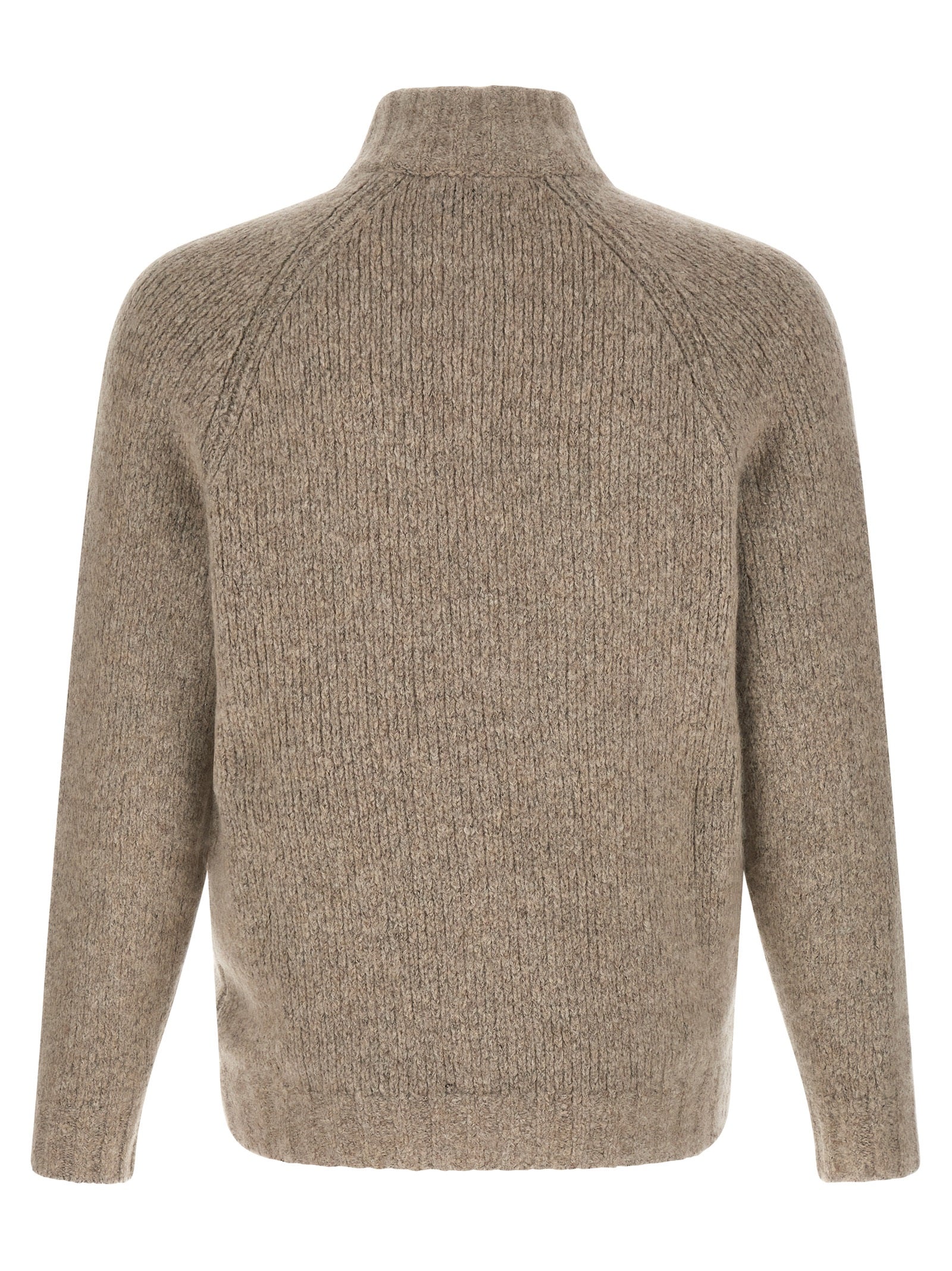 Beige Cashmere Cardigan