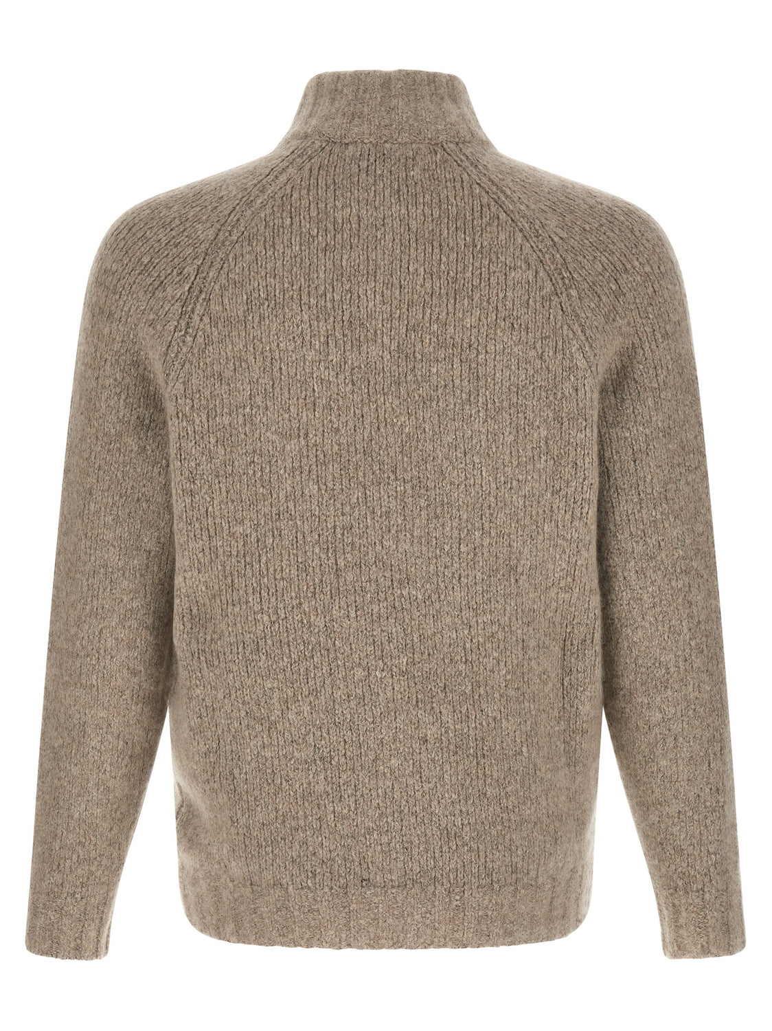 Beige Cashmere Cardigan