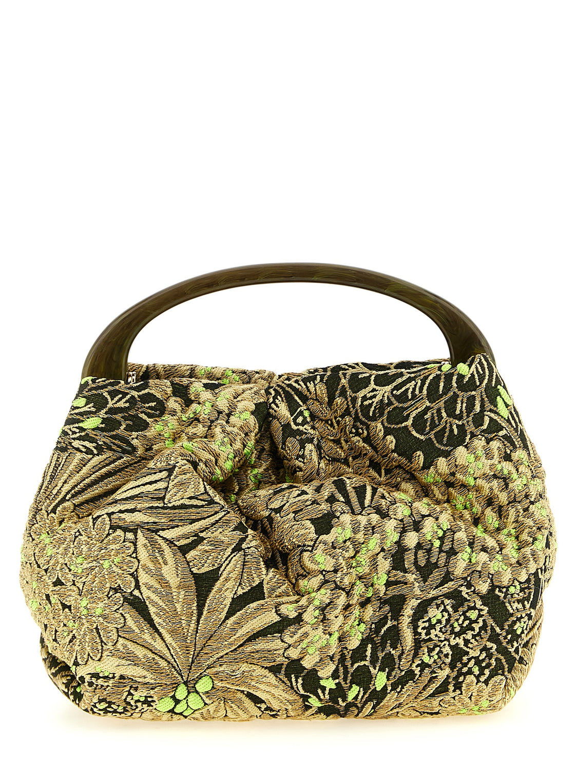 Multicolor Polyester Handbag
