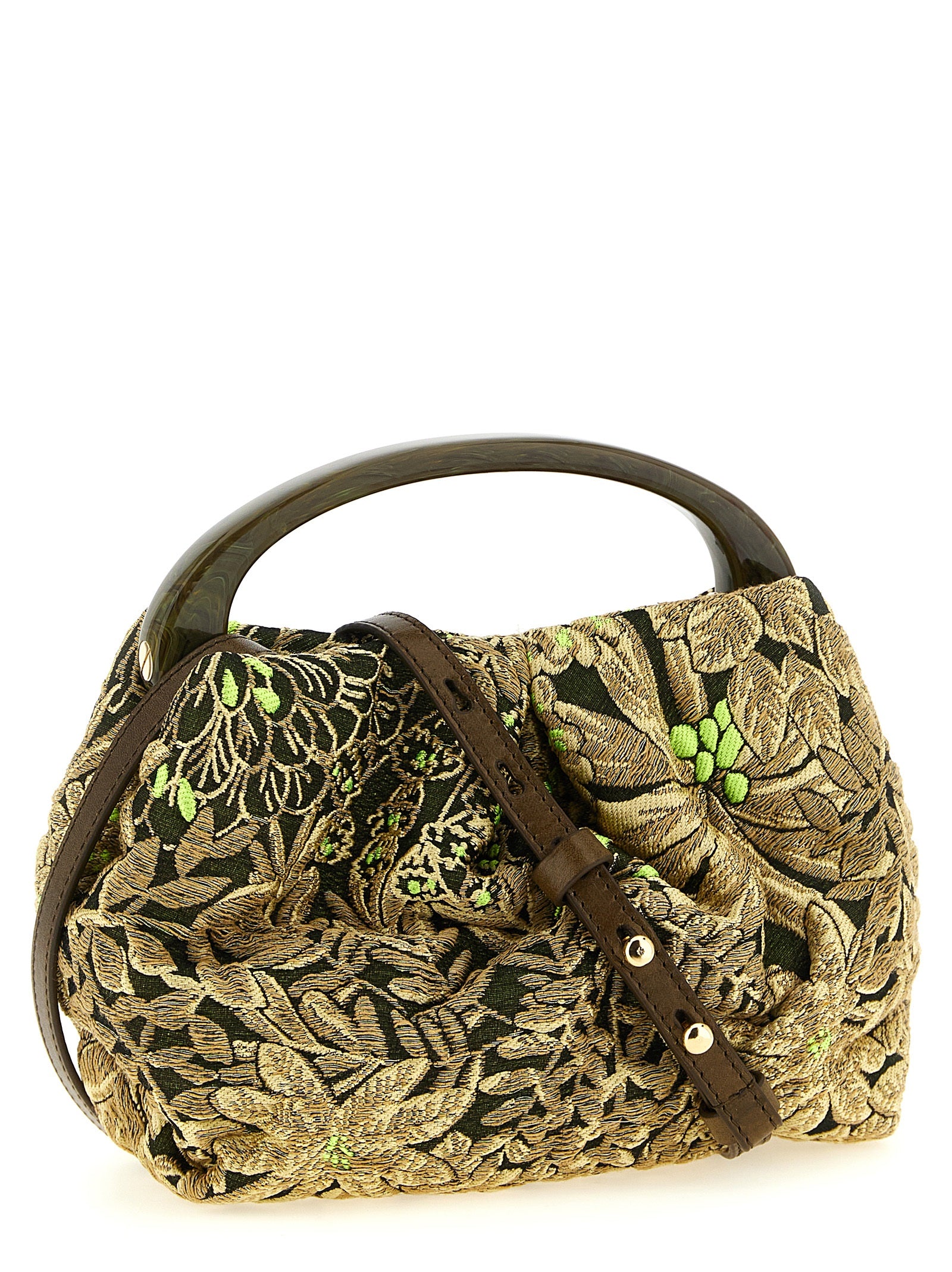 Multicolor Polyester Handbag