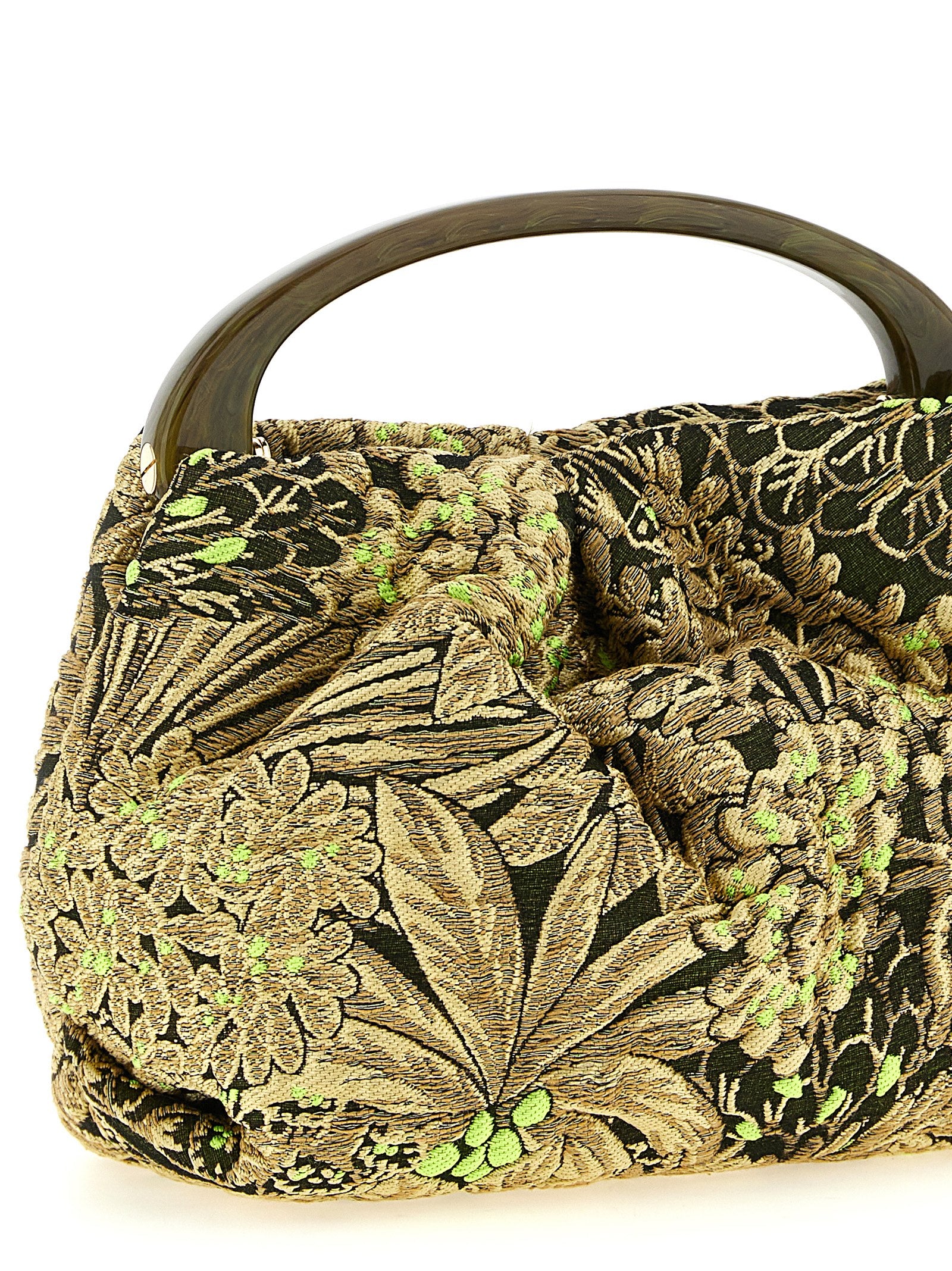 Multicolor Polyester Handbag