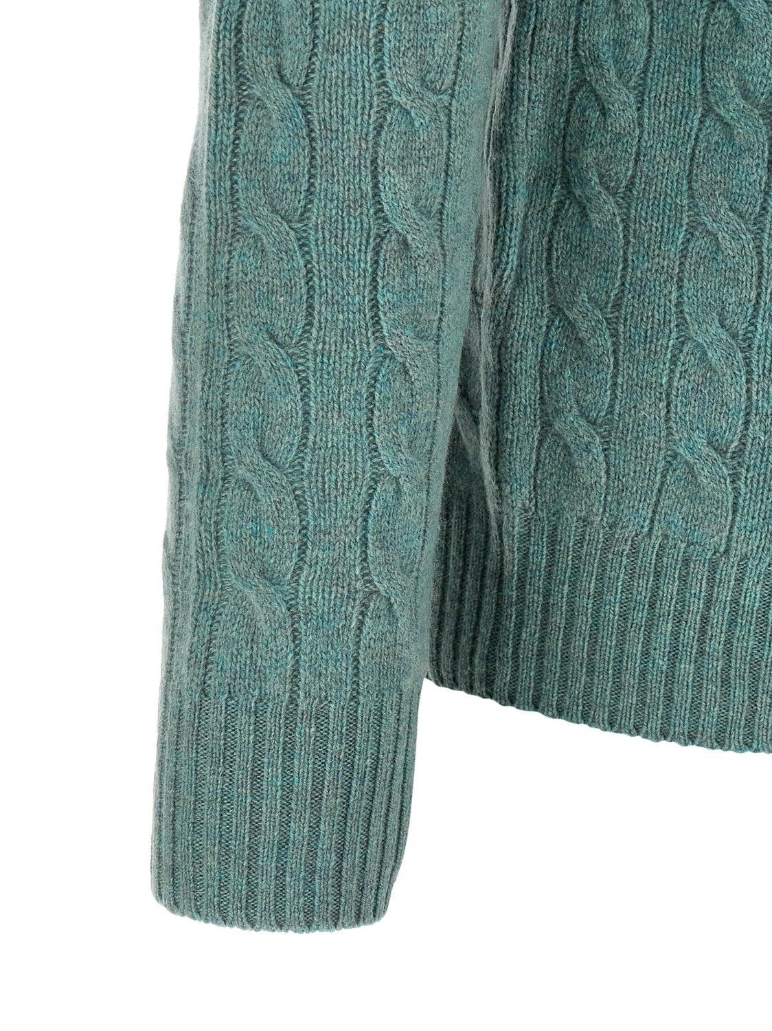 Bicolor Wool Cardigan