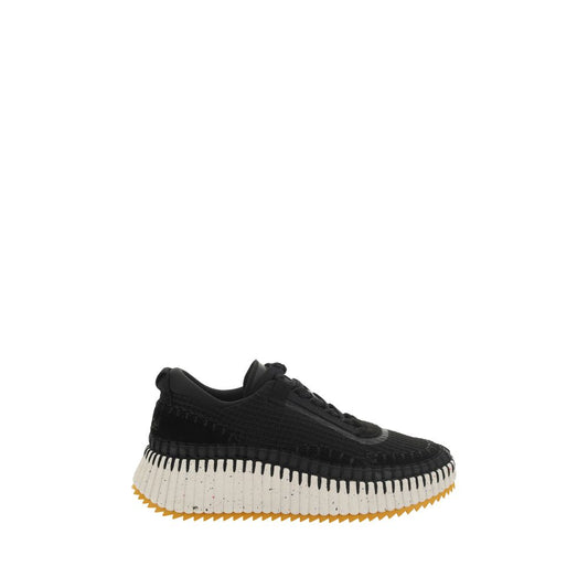 Black Nylon Sneakers