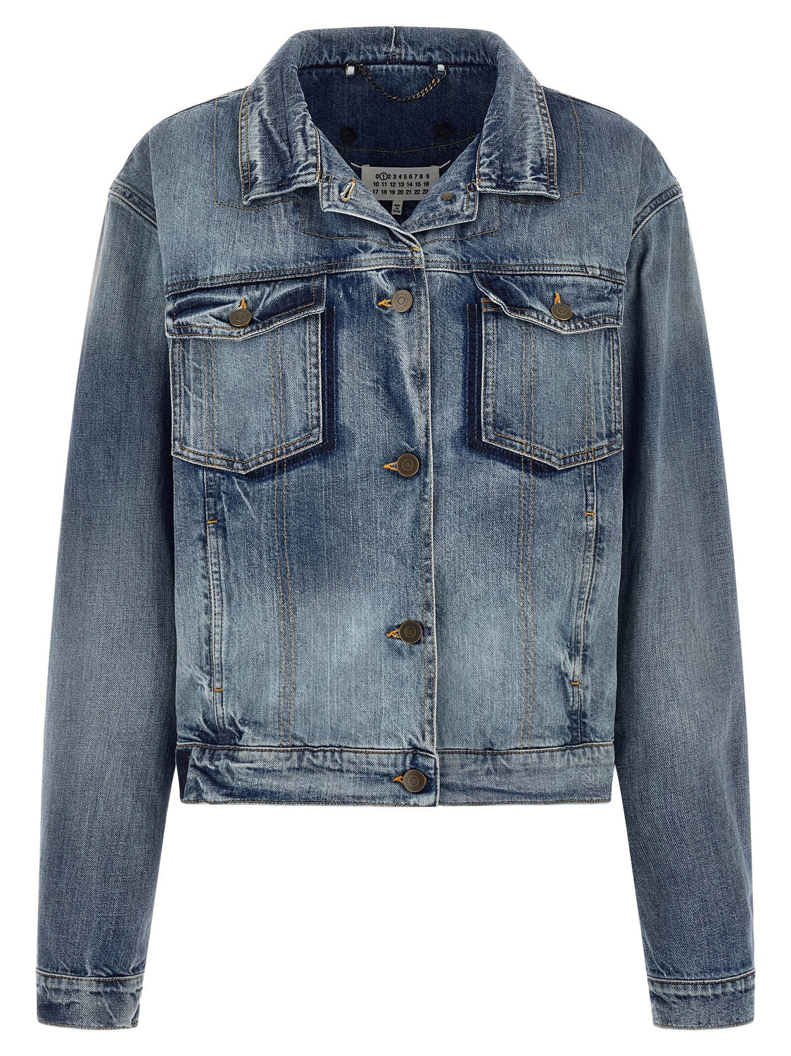 Blue Cotton Denim Jacket