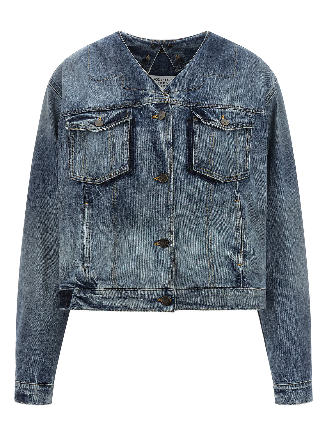 Blue Cotton Denim Jacket