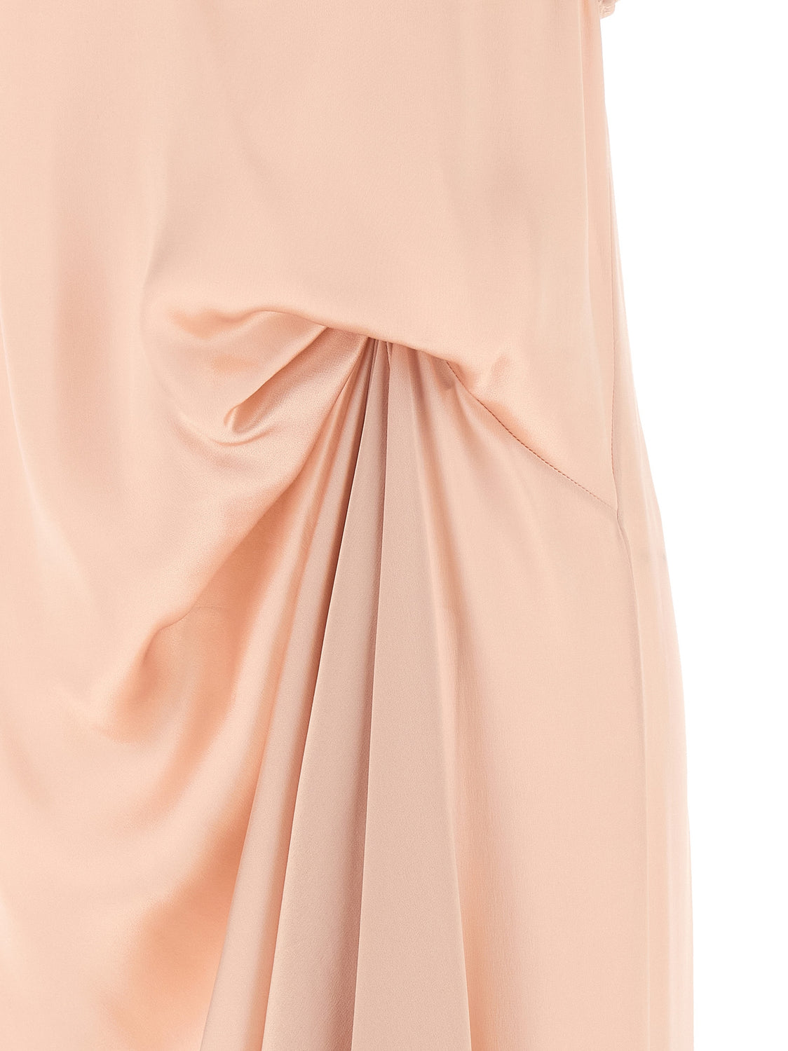 Multicolor Acetate Midi Dress