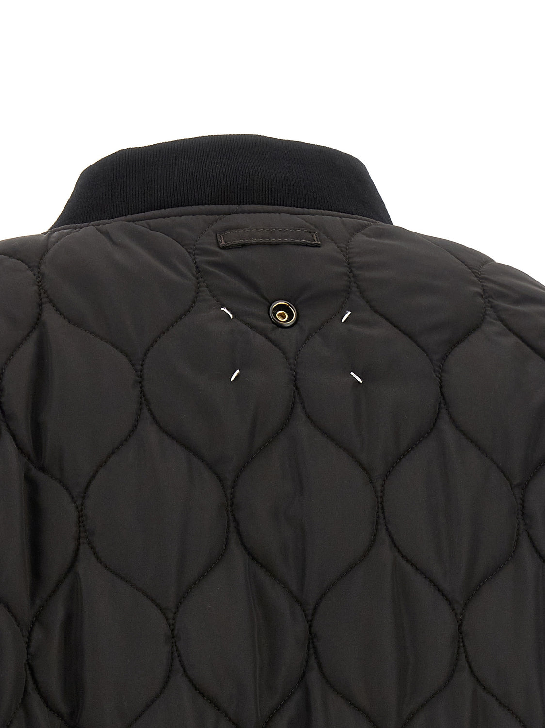 Brown Polyamide Bomber