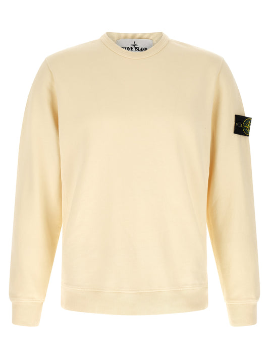 White Cotton Sweatshirt