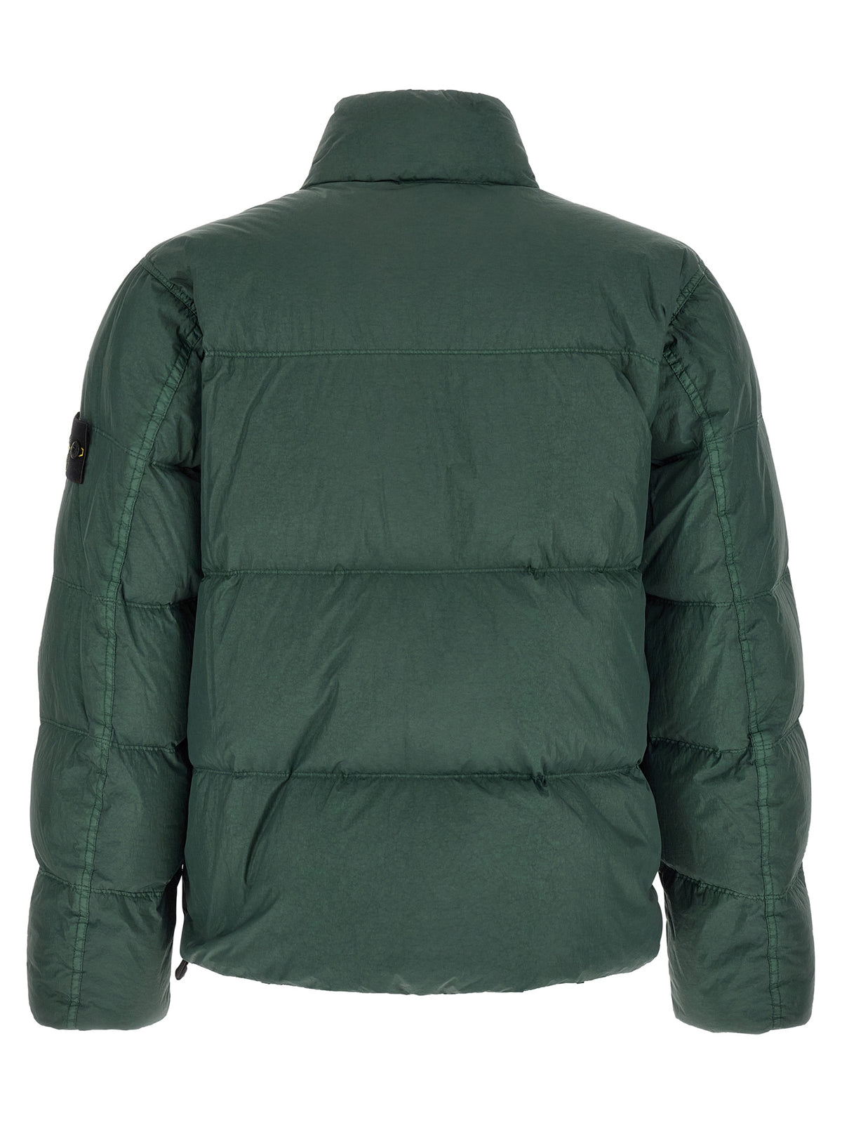 Bicolor Polyamide Full-Length Jacket