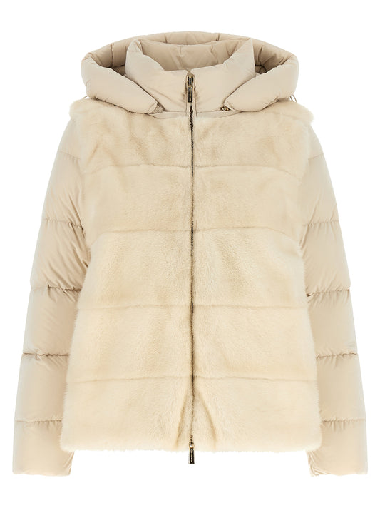 White Wool Shell Jacket