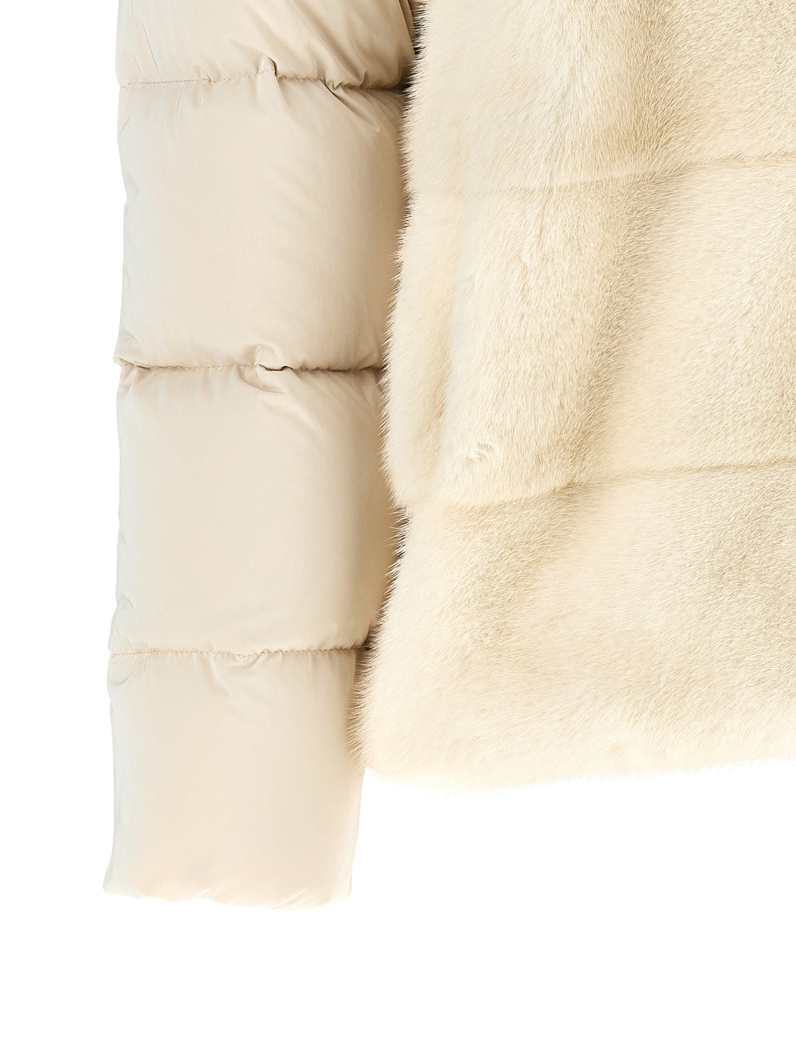 White Wool Shell Jacket