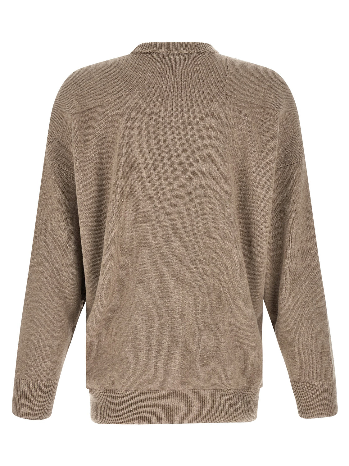 Beige Wool Cardigan