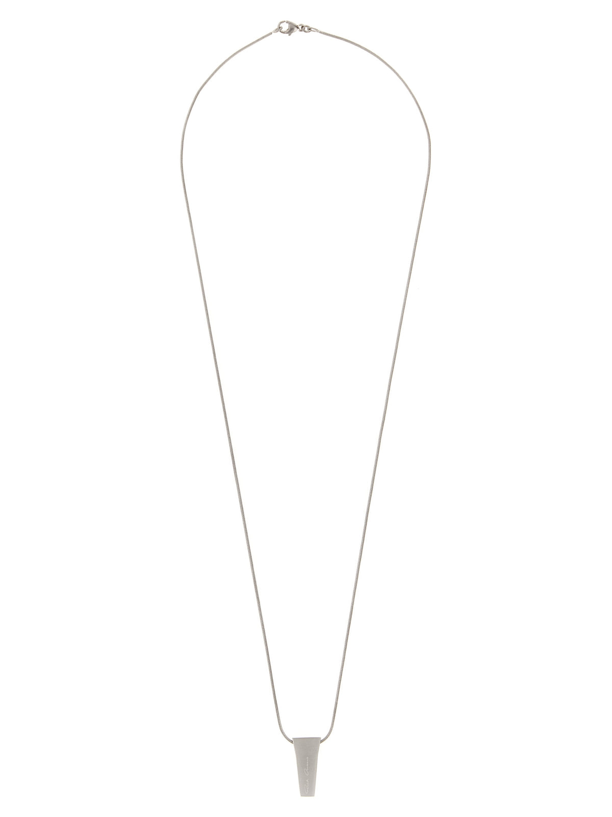 Silver Brass Necklace