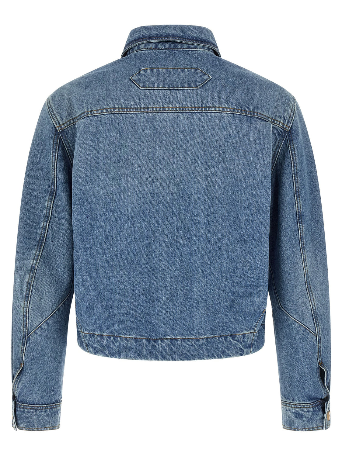 Blue Cotton Denim Jacket