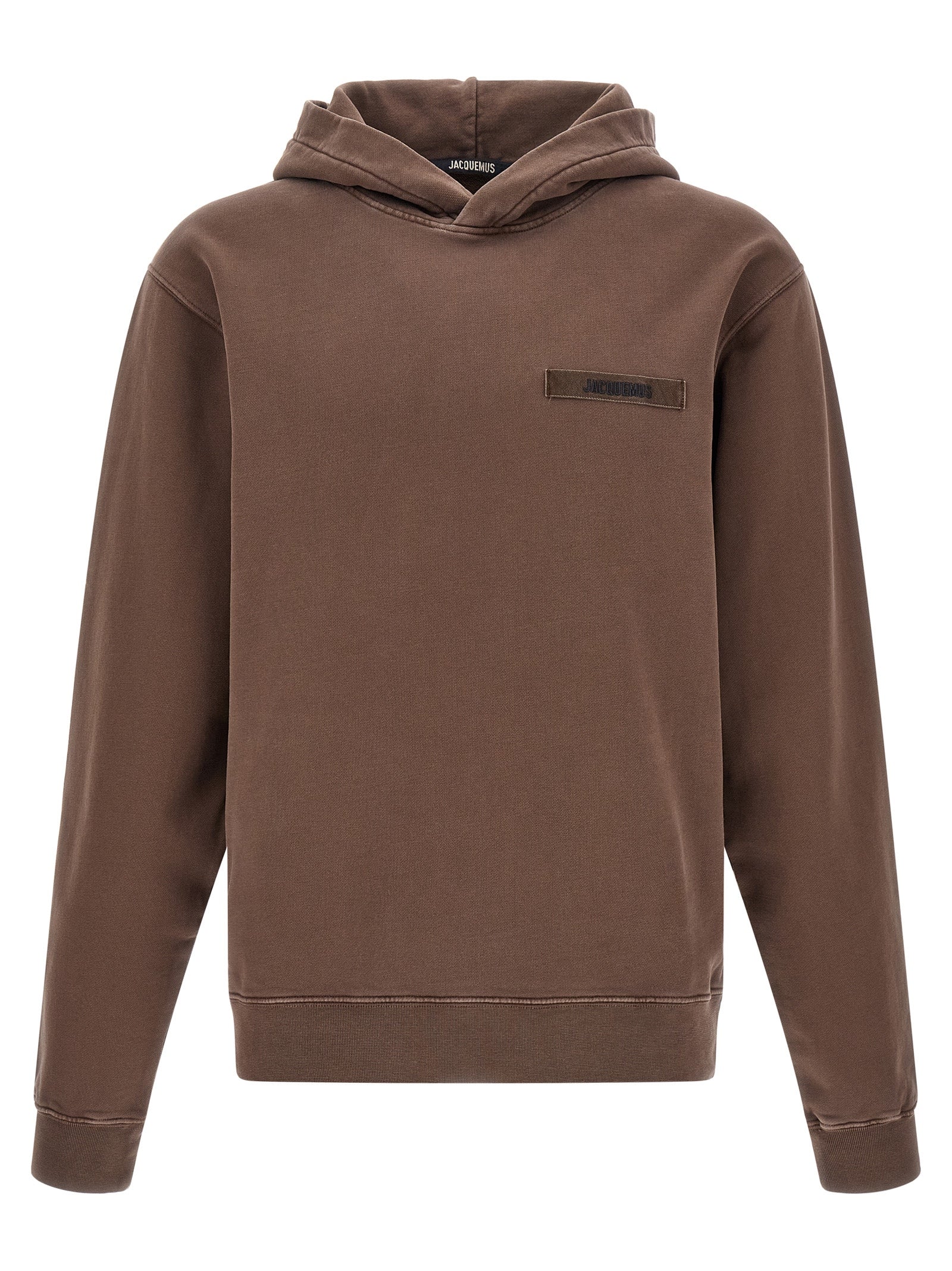 Brown Cotton Sweatshirt