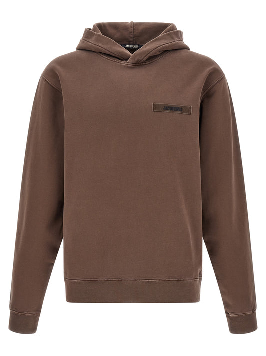 Brown Cotton Sweatshirt