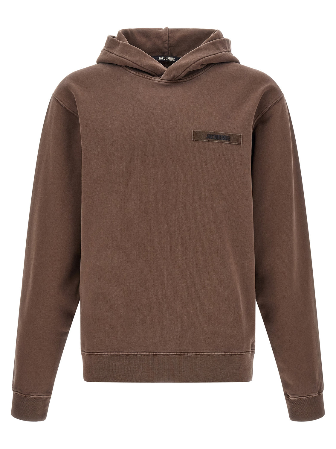 Brown Cotton Sweatshirt