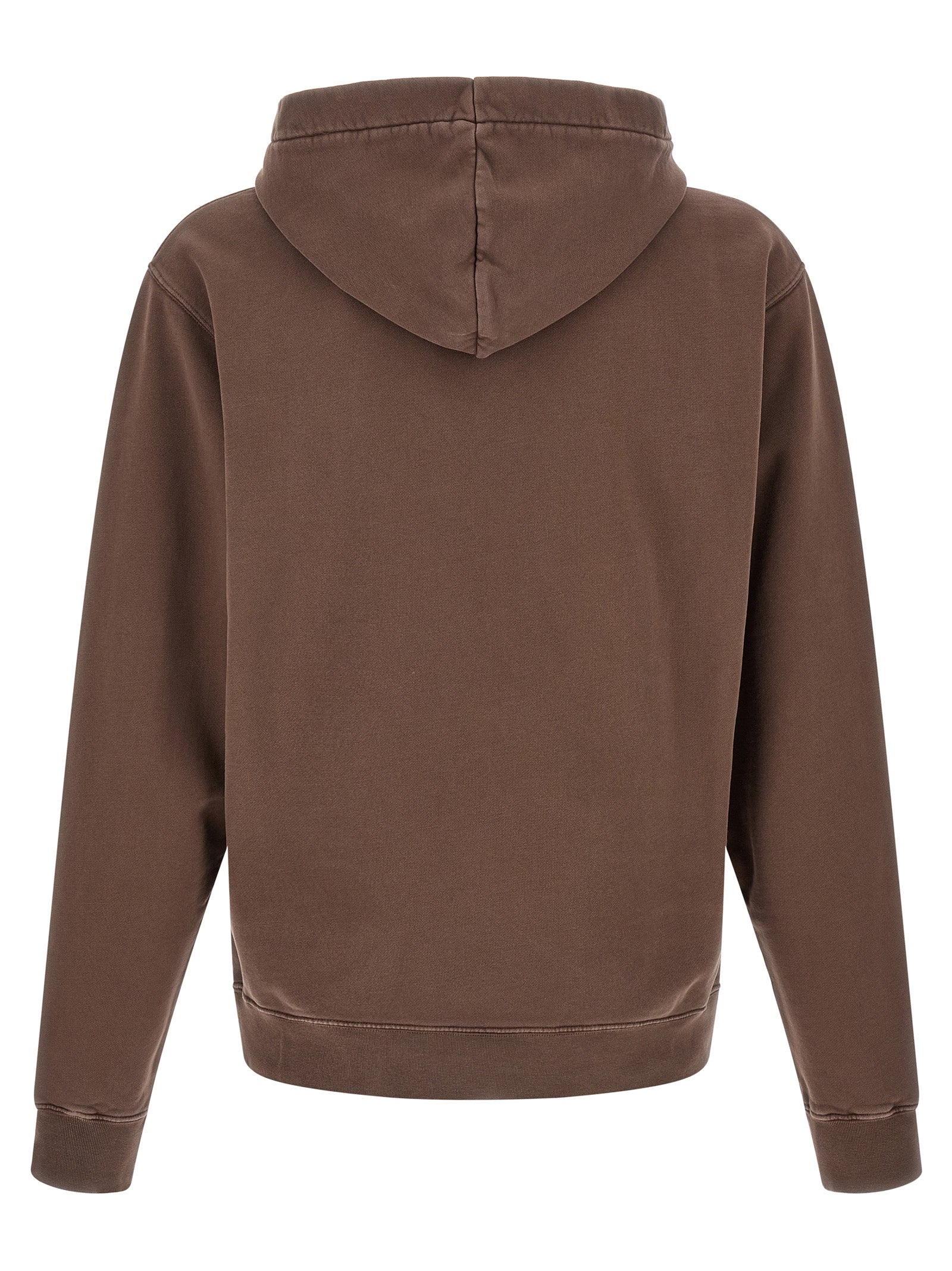 Brown Cotton Sweatshirt