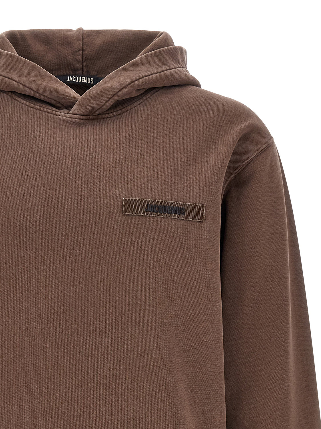 Brown Cotton Sweatshirt