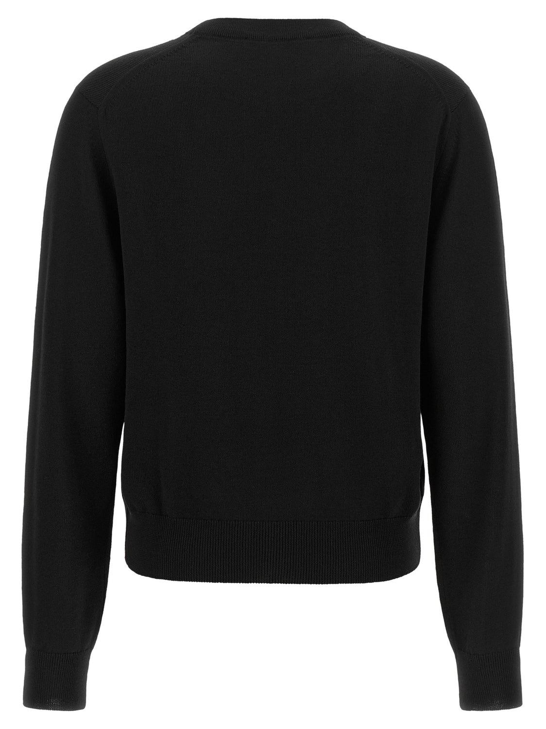 Black Wool Cardigan