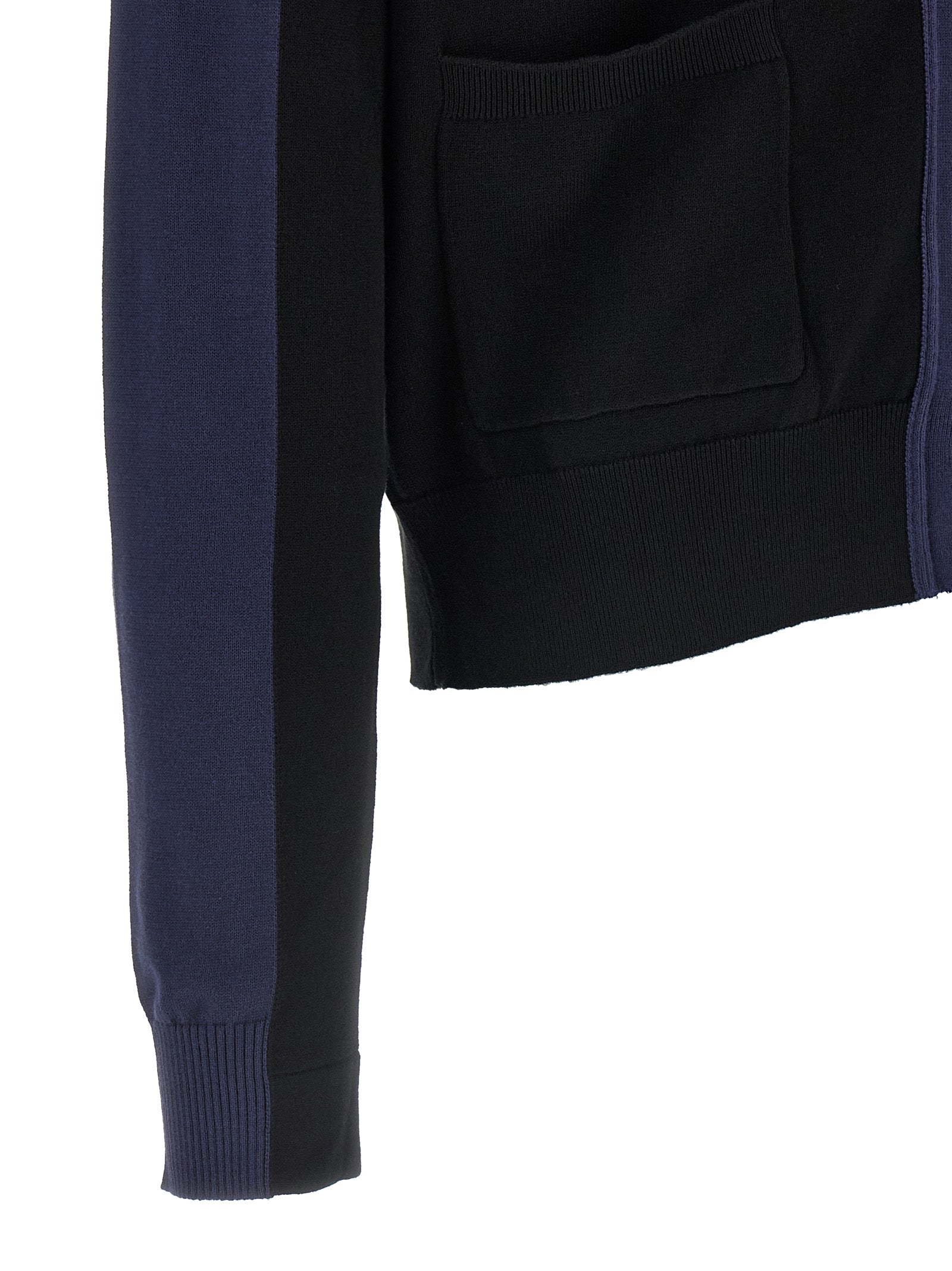 Blue Cotton Cardigan