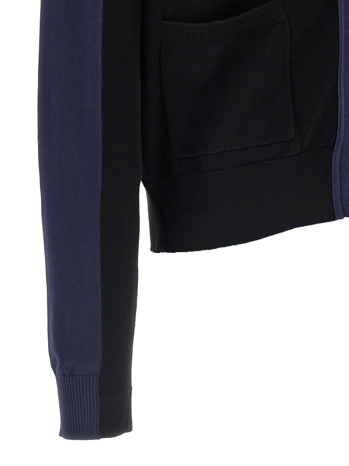 Blue Cotton Cardigan