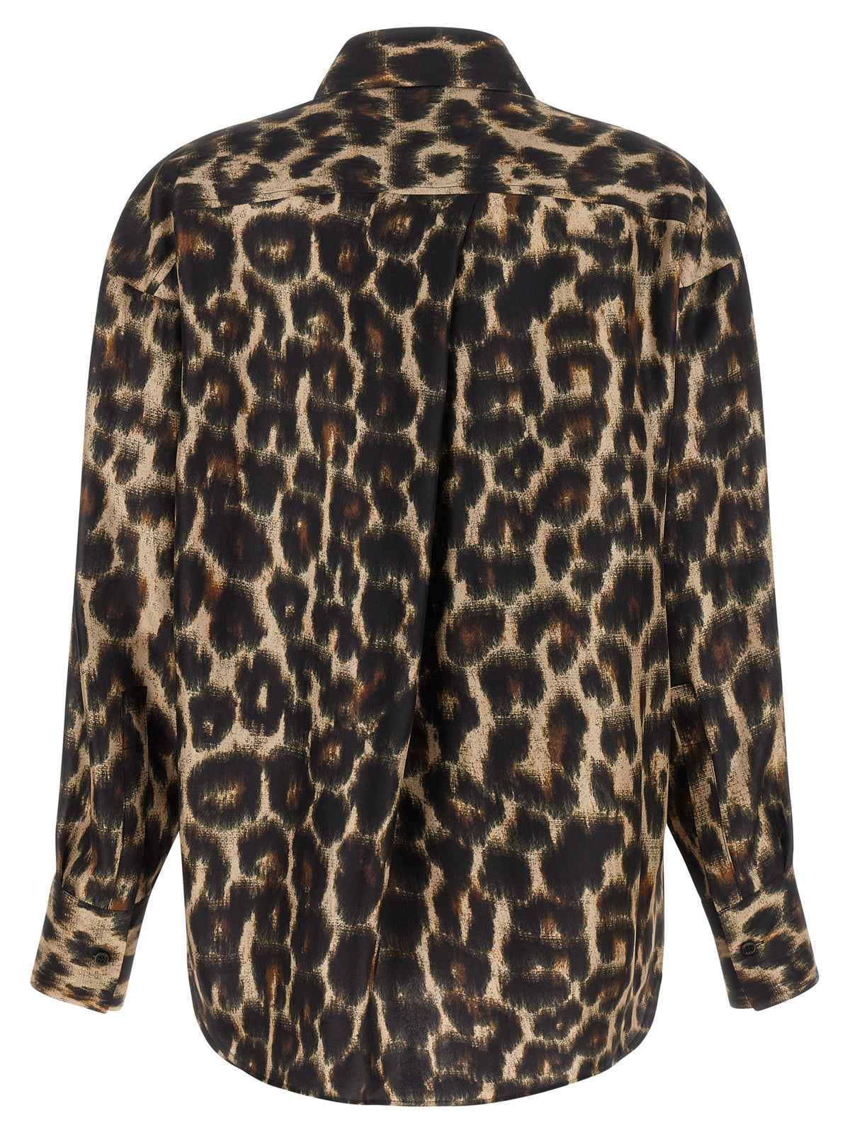 Brown Silk Blouse