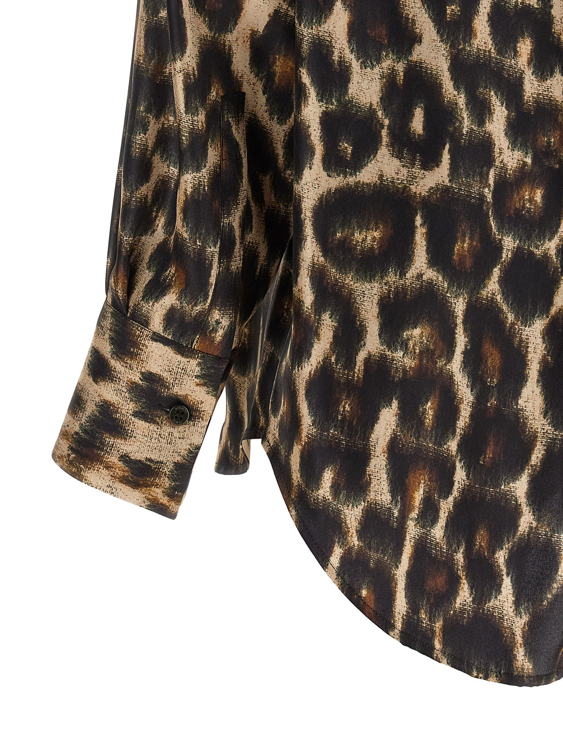 Brown Silk Blouse