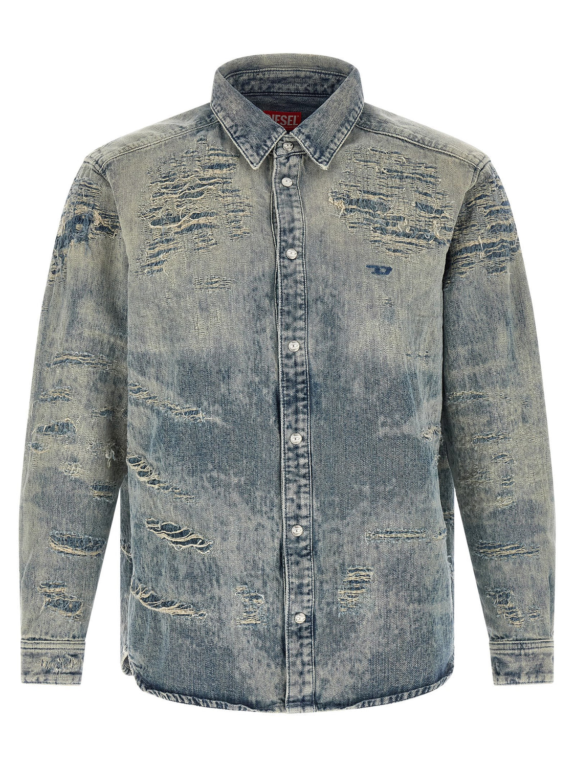 Blue Cotton Blouse