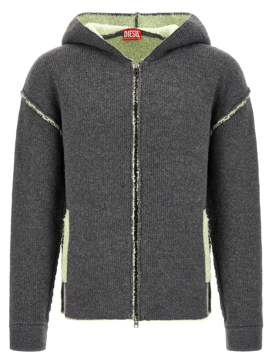 Gray Wool Sweatshirt