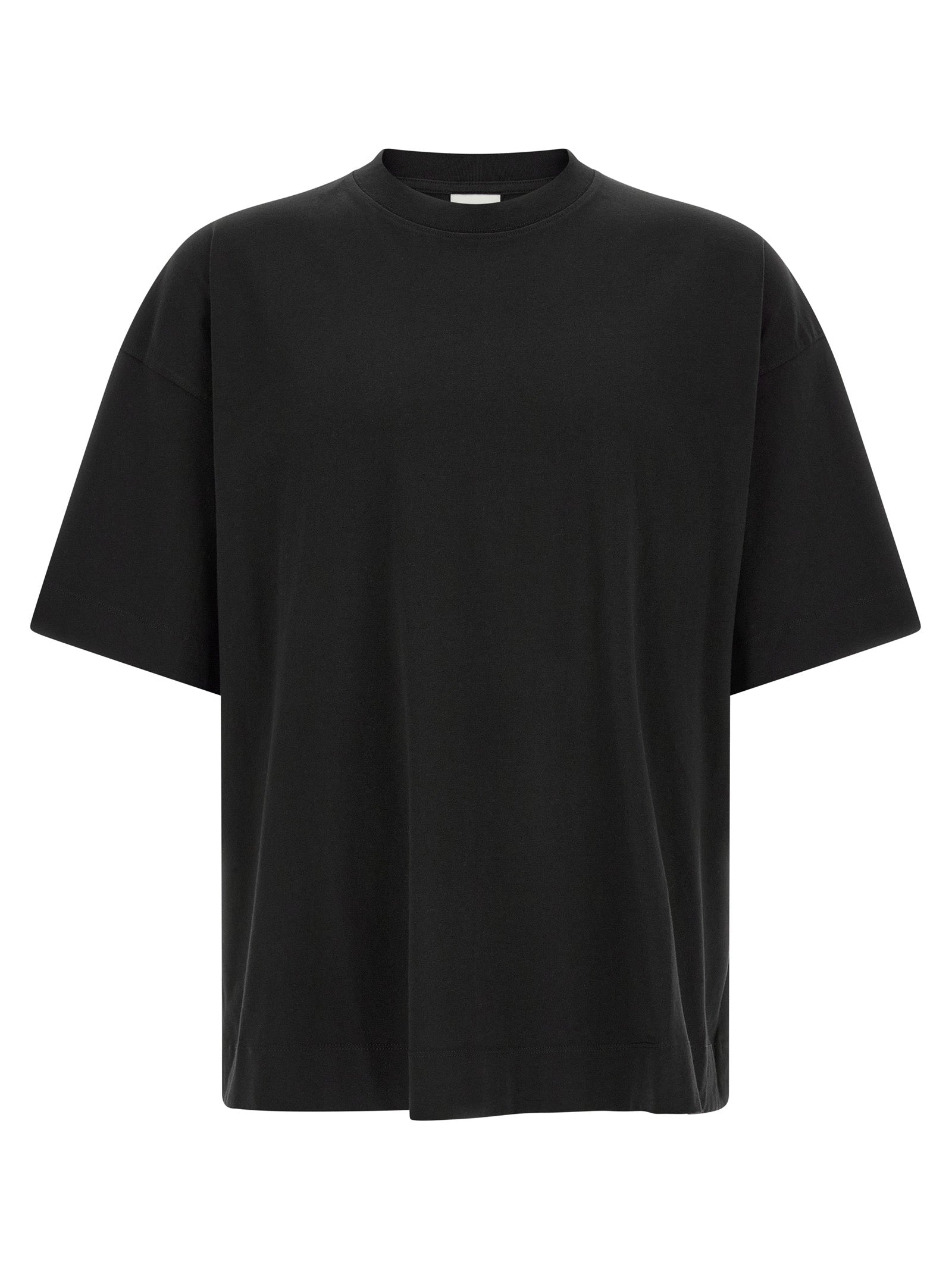 Black Cotton T-Shirt