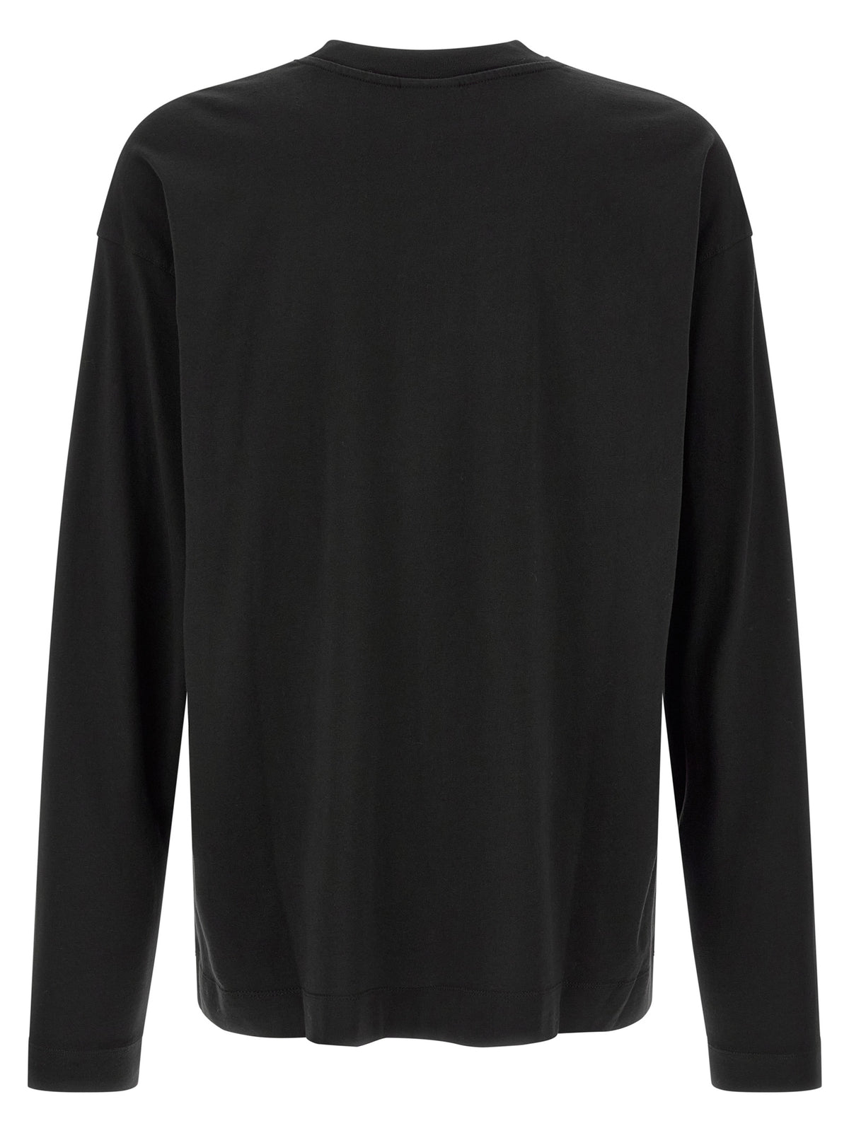 Black Cotton T-Shirt