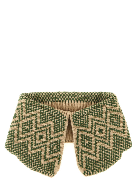 Beige Wool Scarf