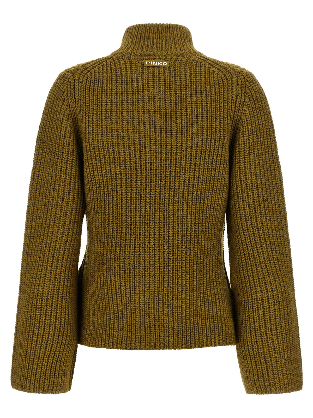 Bicolor Polyester Cardigan