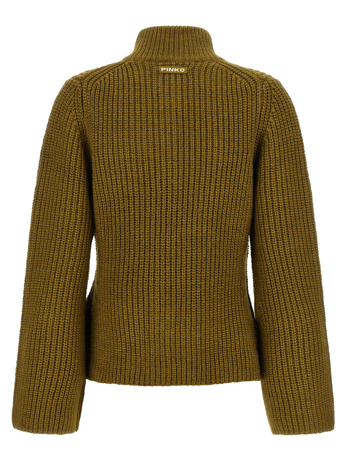 Bicolor Polyester Cardigan