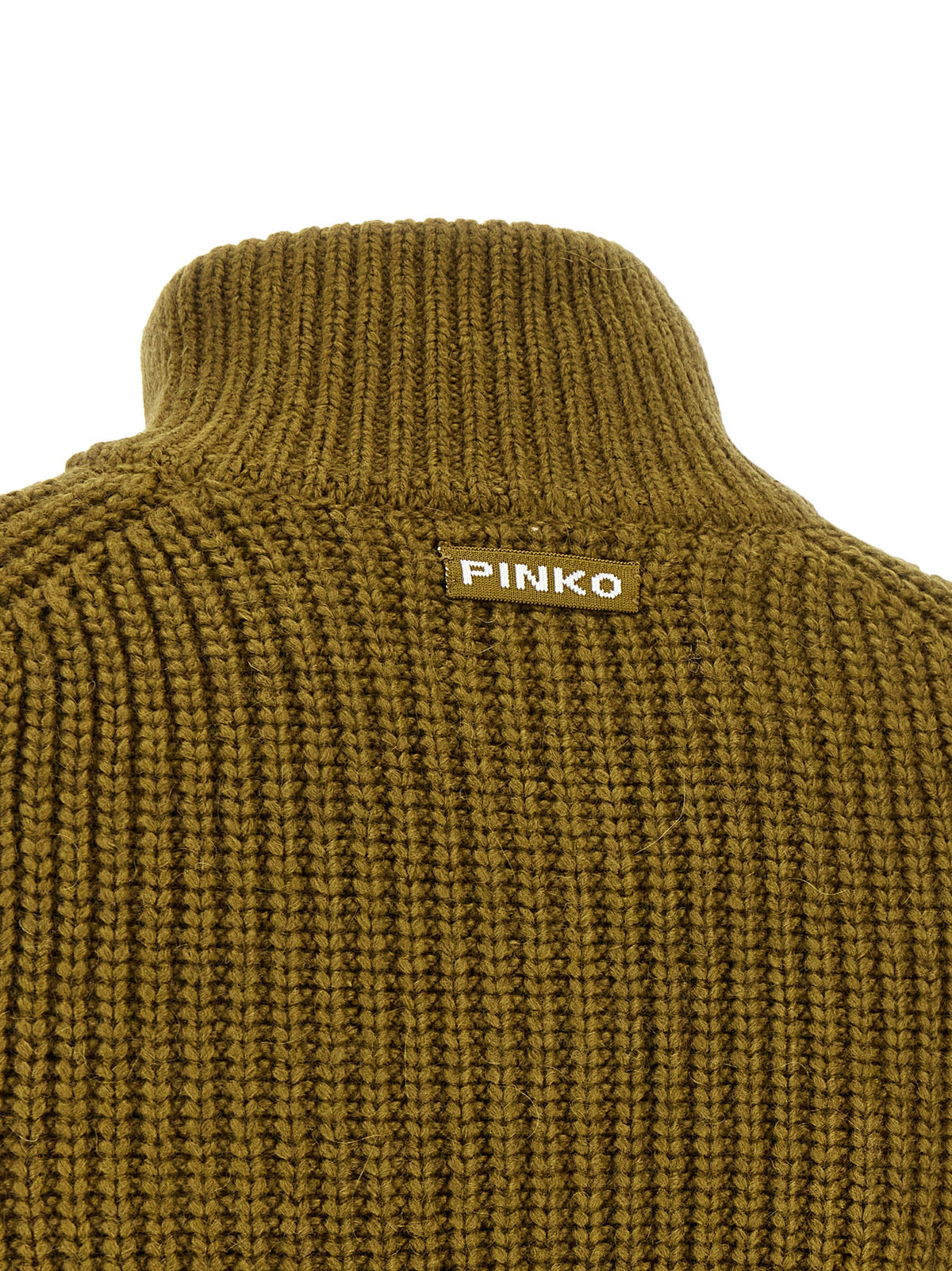 Bicolor Polyester Cardigan