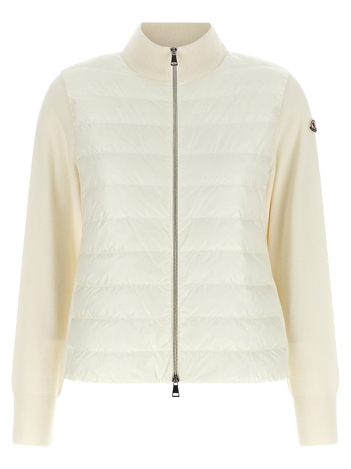 White Polyamide Cardigan