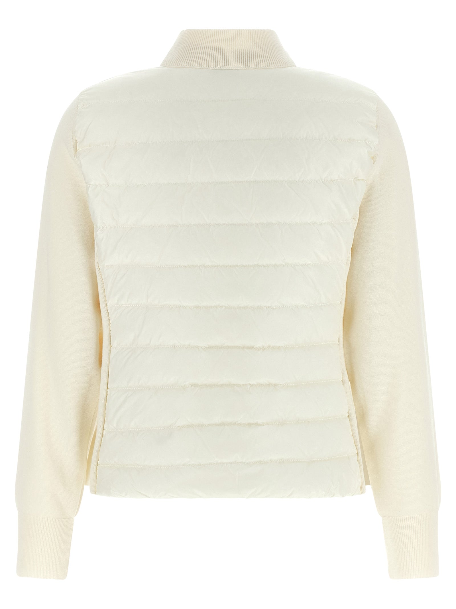 White Polyamide Cardigan