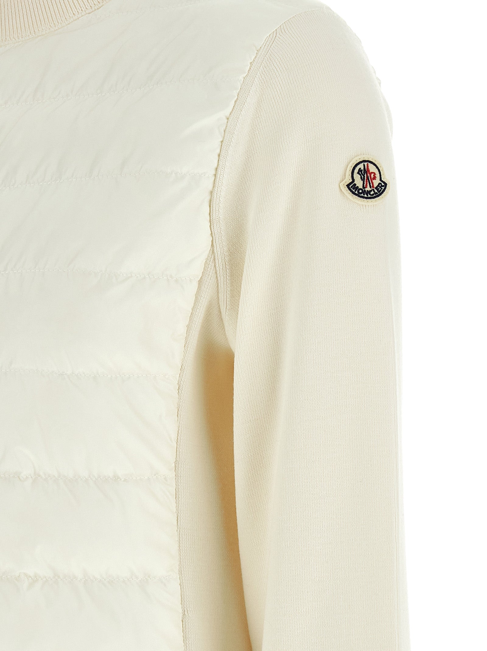 White Polyamide Cardigan