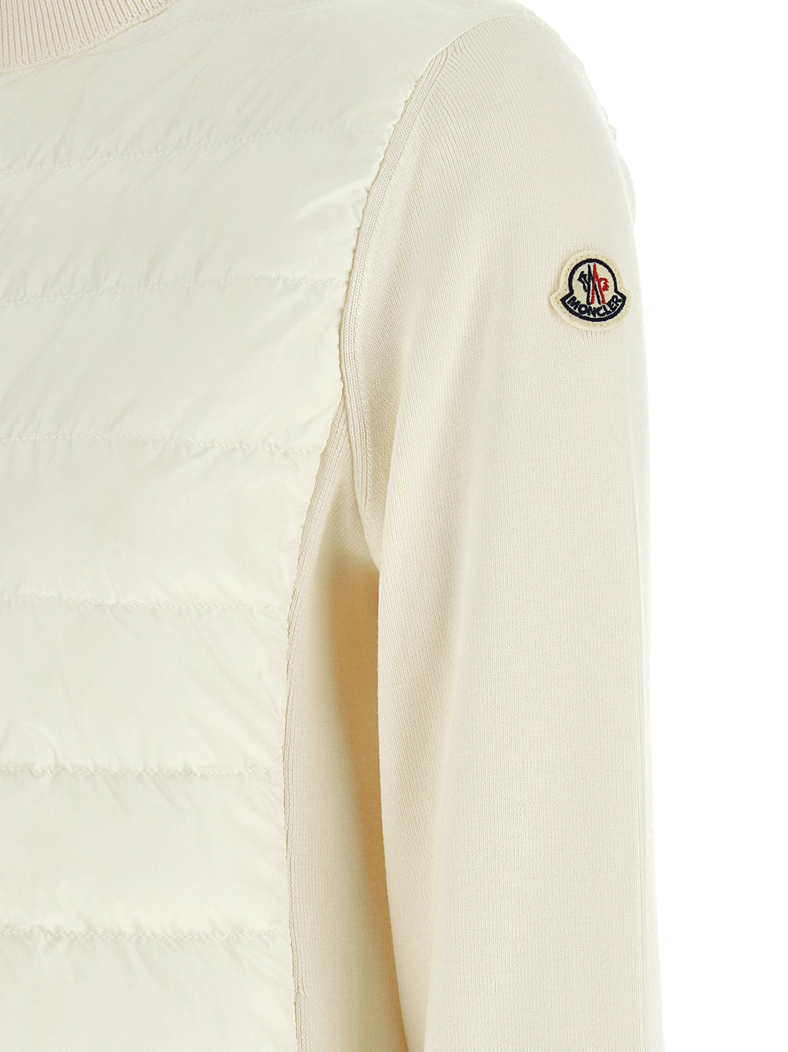 White Polyamide Cardigan