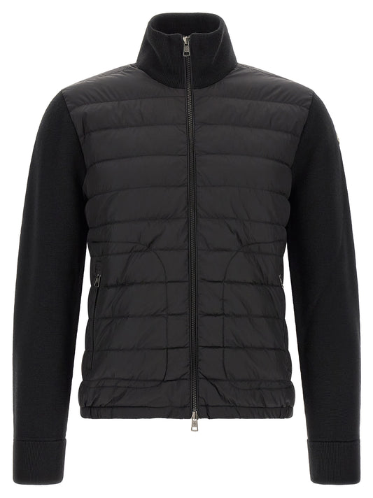 Black Polyamide Cardigan