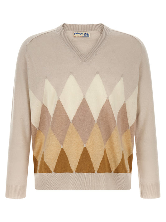 Beige Cashmere Cardigan