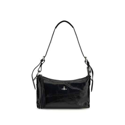 Black Calf Leather Bos Taurus Shoulder Bag