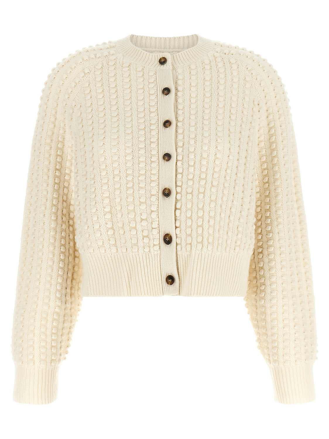 White Cashmere Cardigan