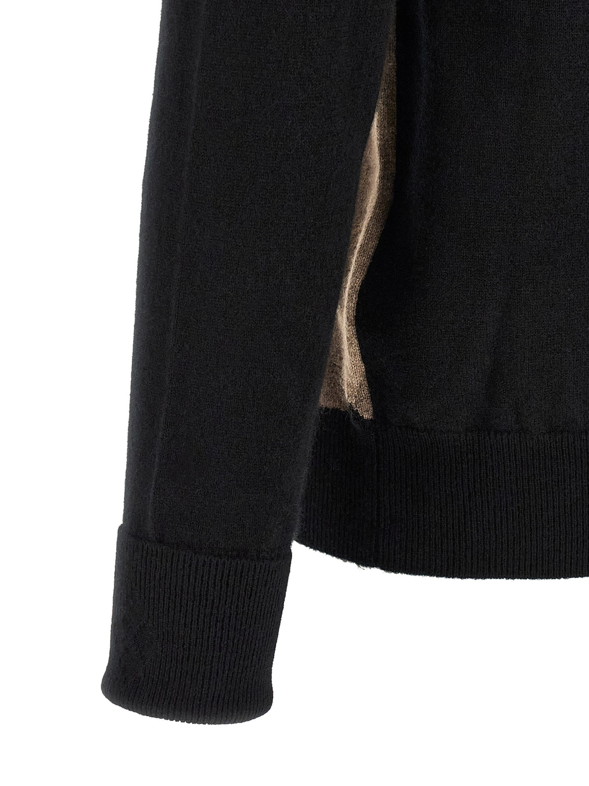 Black Cashmere Cardigan