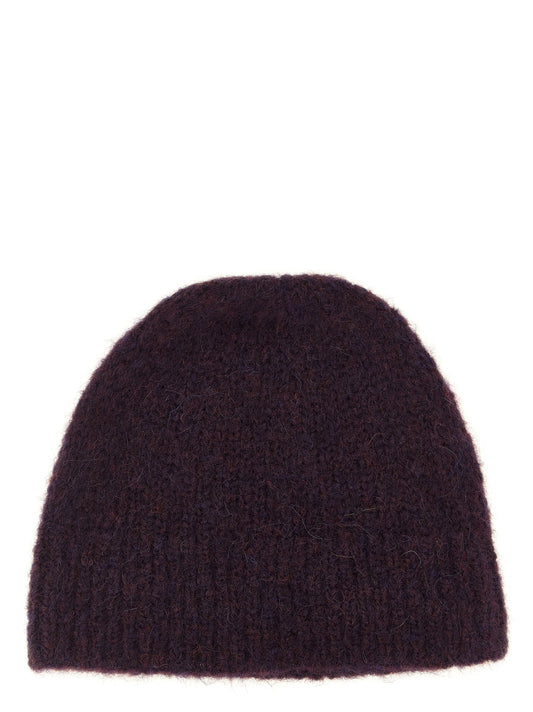 Purple Wool Beanie