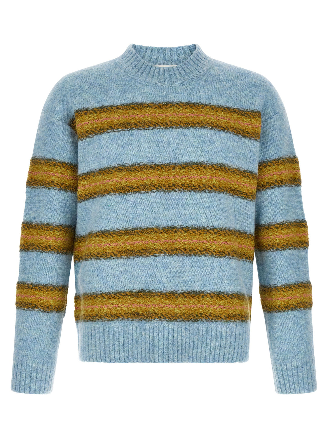 Blue Wool Cardigan
