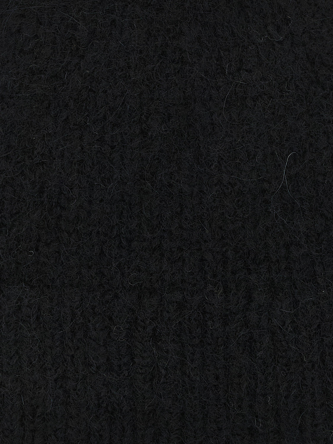 Black Wool Beanie